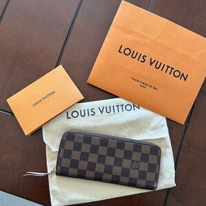 Authentic Louis Vuitton Clémence Wallet